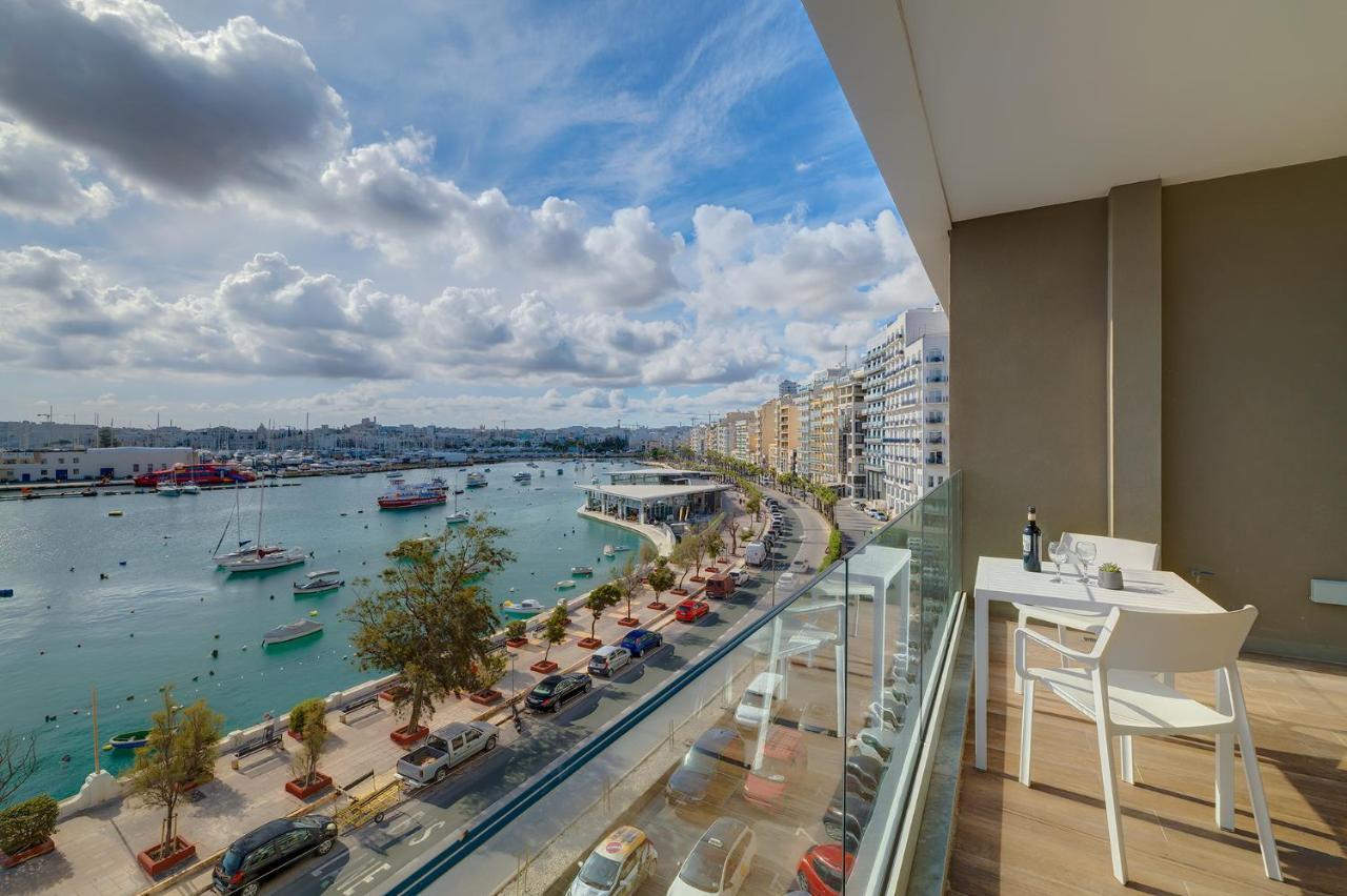 Superlative Apartment With Valletta And Harbour Views Сліма Екстер'єр фото