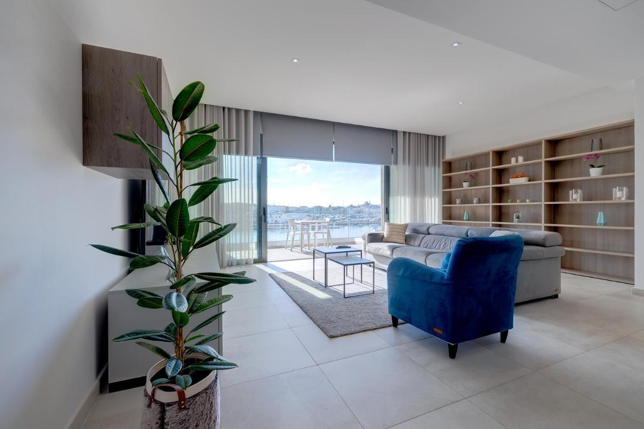 Superlative Apartment With Valletta And Harbour Views Сліма Екстер'єр фото