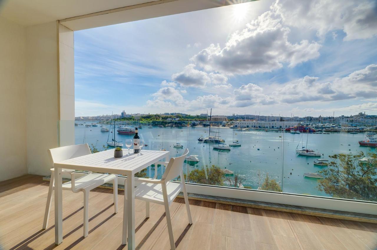 Superlative Apartment With Valletta And Harbour Views Сліма Екстер'єр фото