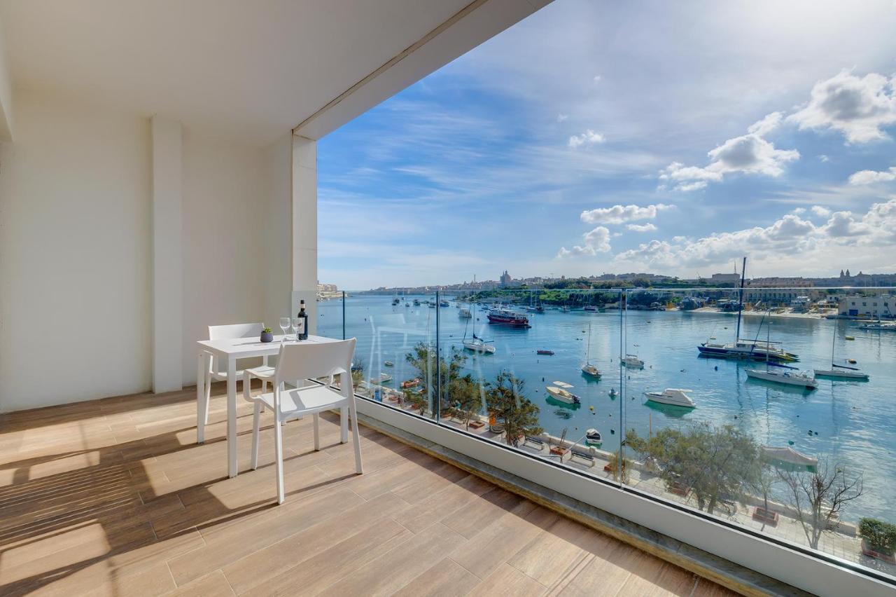 Superlative Apartment With Valletta And Harbour Views Сліма Екстер'єр фото