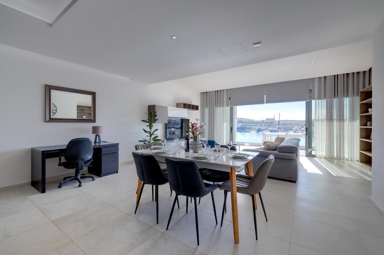Superlative Apartment With Valletta And Harbour Views Сліма Екстер'єр фото