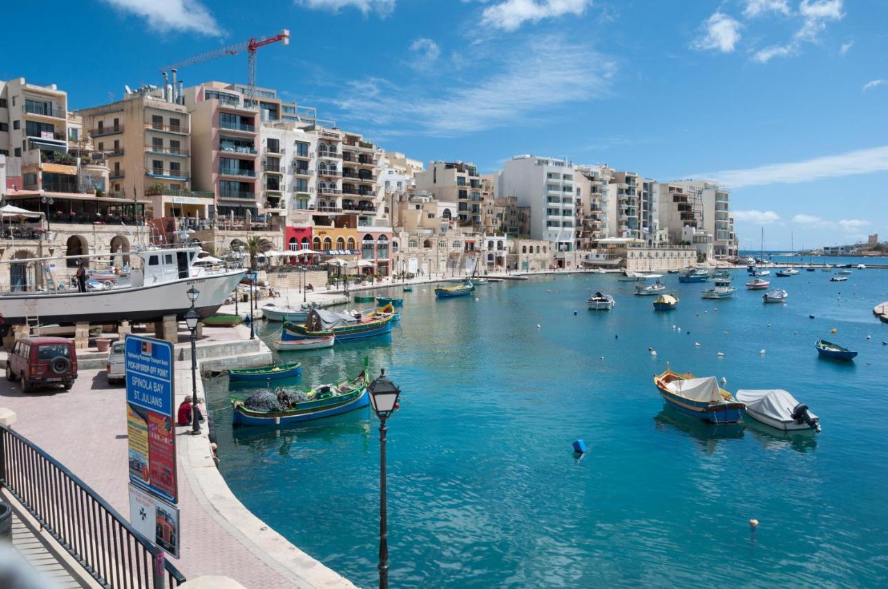 Superlative Apartment With Valletta And Harbour Views Сліма Екстер'єр фото